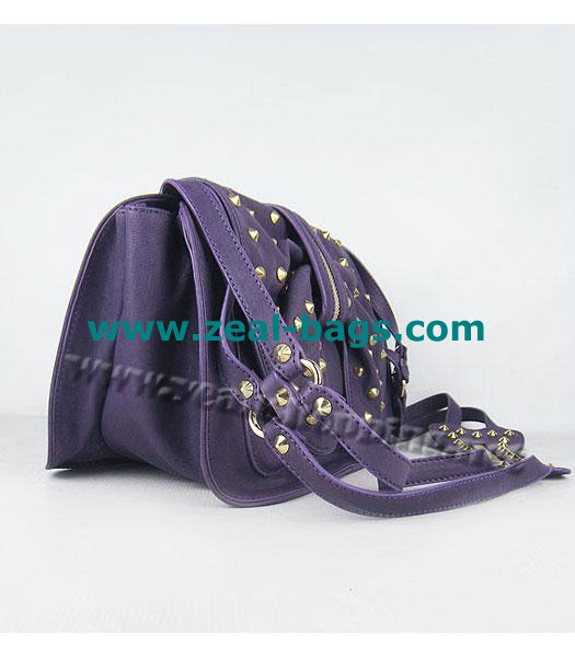 Cheap 3.1 Phillip Lim Edie Bow Studded Bag Purple Replica